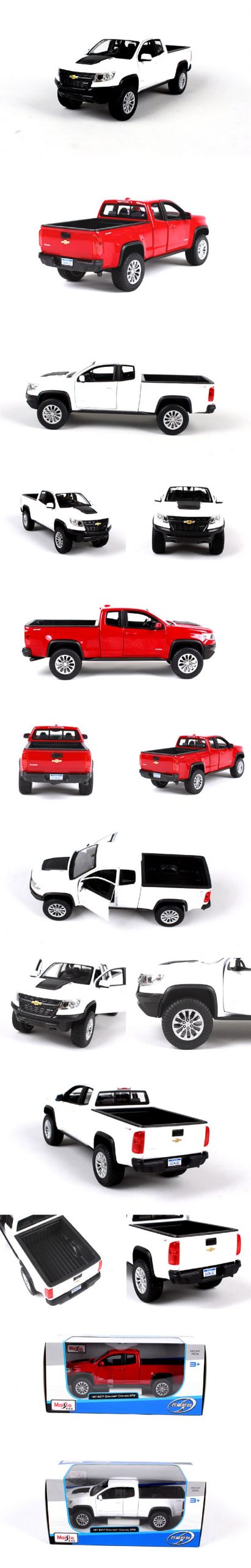 Maisto 1:27 Chevy Colorado ZR2 Diecast Model Car Metal Car Kids Toys Roadster Car simulation model For Gift Collection Maisto 1:27 Chevy Colorado ZR2 Diecast Model Car Metal Car Kids Toys Roadster Car simulation model For Gift Collection