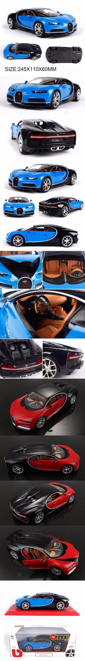 BBURAGO 1:18 diecast Car Bugatti Chiron Roadster Car Vehicle Metal Toys gift modified car simulation model For Collection BBURAGO 1:18 diecast Car Bugatti Chiron Roadster Car Vehicle Metal Toys gift modified car simulation model For Collection