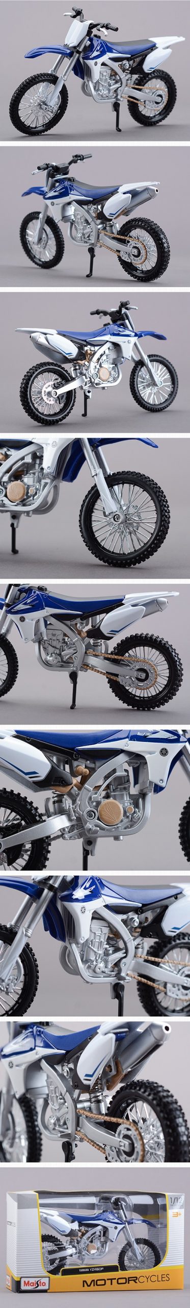 Maisto YZF R1 YZ450F motorcycle model 1:12 scale metal diecast models motor bike miniature race Toy For Gift Collection