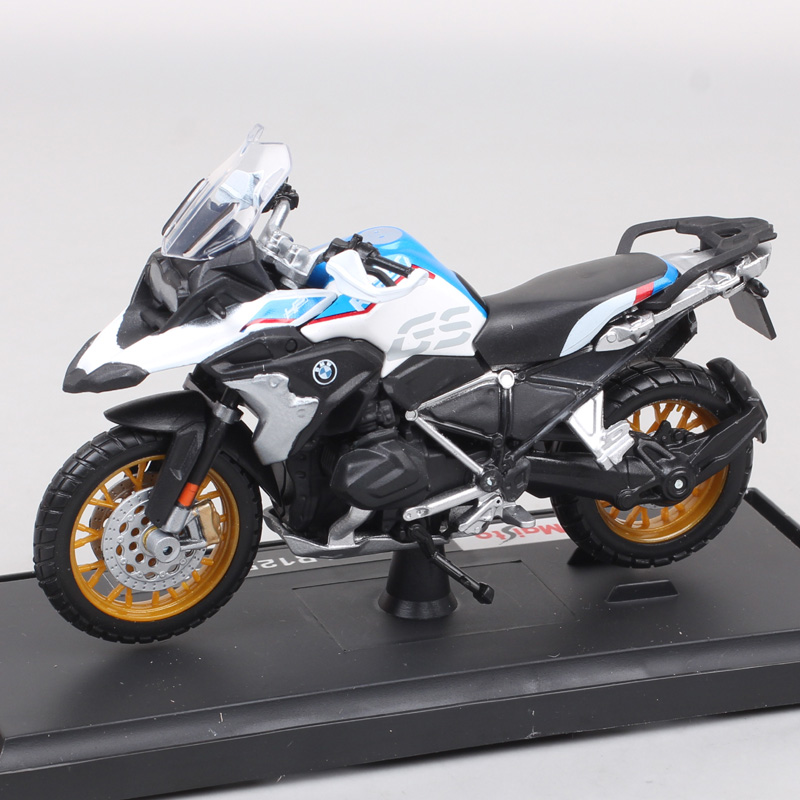 Children's 1/18 Scale Maisto R1250GS Travel Enduro Motorcycle Model Diecast Toy Vehicles R 1250 GS Bike Sports Miniatures Gift
