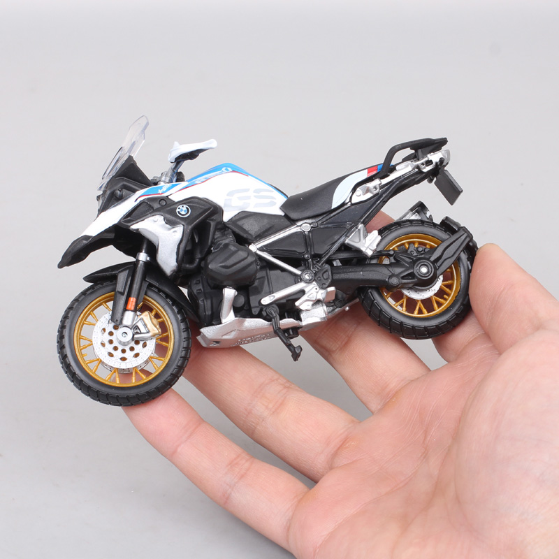 Children's 1/18 Scale Maisto R1250GS Travel Enduro Motorcycle Model Diecast Toy Vehicles R 1250 GS Bike Sports Miniatures Gift
