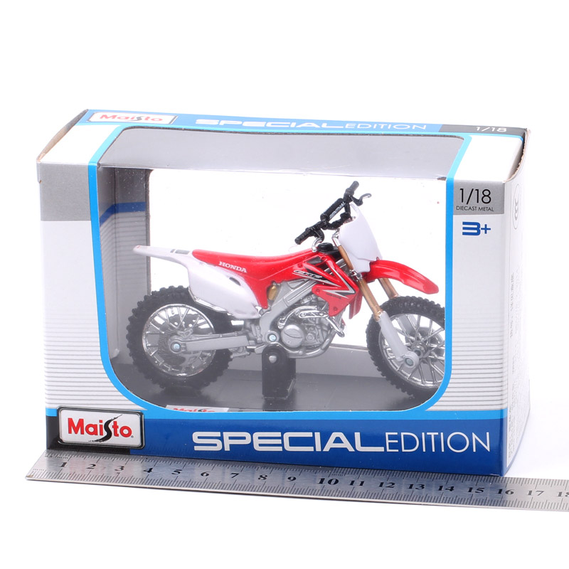 1:18 scale maisto mini Honda CRF450R dirt bike motocross motorcycle Enduro Diecasts & Toy Vehicles toy model racing thumbnails