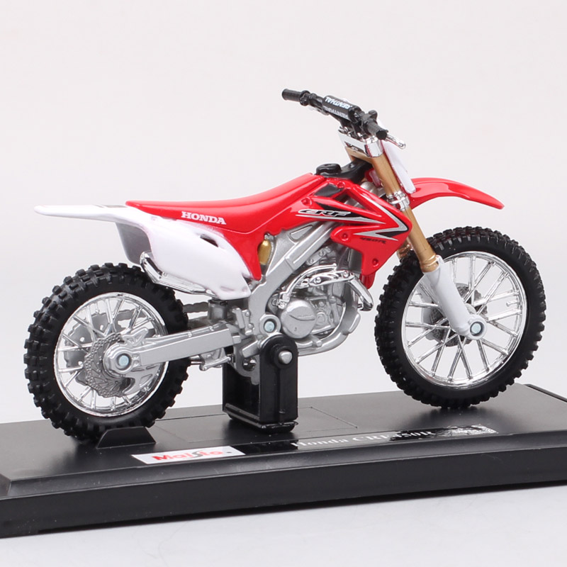 1:18 scale maisto mini Honda CRF450R dirt bike motocross motorcycle Enduro Diecasts & Toy Vehicles toy model racing thumbnails
