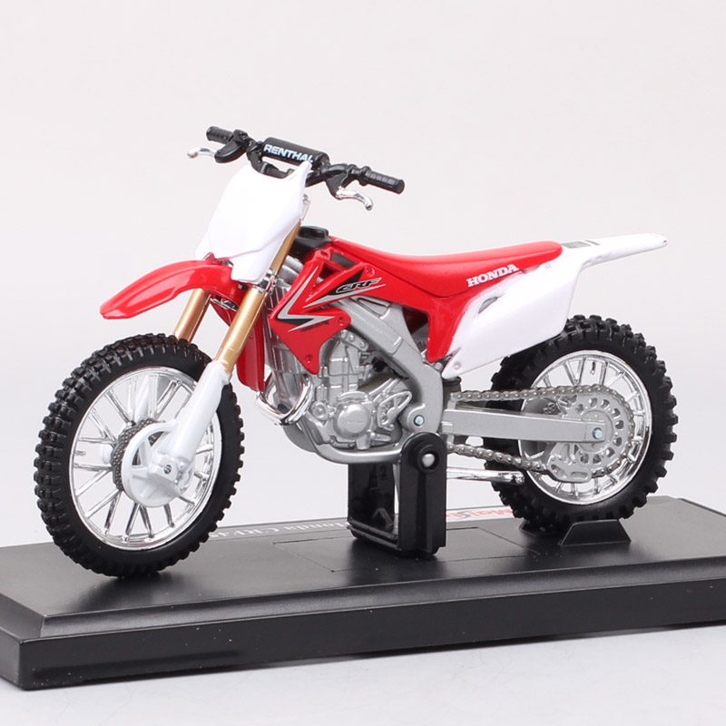 1:18 scale maisto mini Honda CRF450R dirt bike motocross motorcycle Enduro Diecasts & Toy Vehicles toy model racing thumbnails