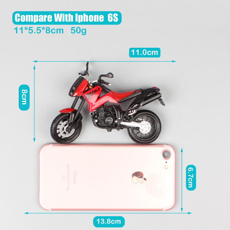 1/18 Scale 640 Duke II Motorcycle Diecasts Model Riders Bike Super Motard Vehicle Supermoto Enduro Replicas Toys For Childrens 1/18 Scale 640 Duke II Motorcycle Diecasts Model Riders Bike Super Motard Vehicle Supermoto Enduro Replicas Toys For Childrens