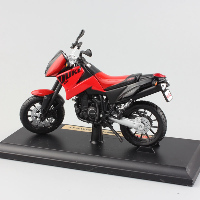1/18 Scale 640 Duke II Motorcycle Diecasts Model Riders Bike Super Motard Vehicle Supermoto Enduro Replicas Toys For Childrens 1/18 Scale 640 Duke II Motorcycle Diecasts Model Riders Bike Super Motard Vehicle Supermoto Enduro Replicas Toys For Childrens