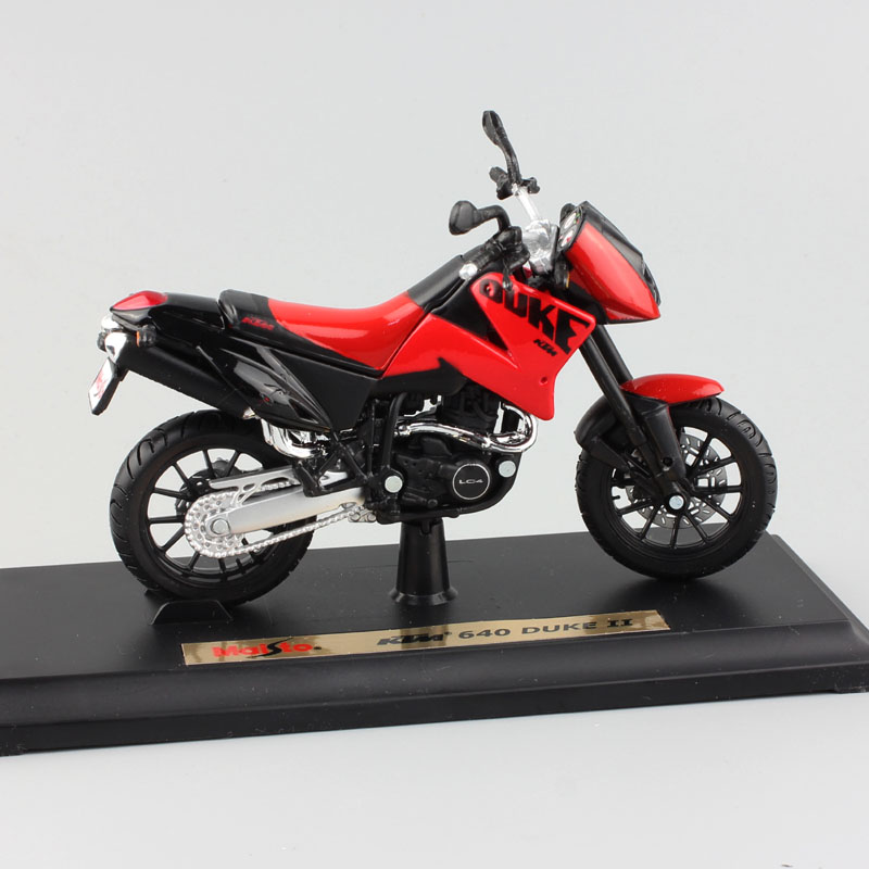 1/18 Scale 640 Duke II Motorcycle Diecasts Model Riders Bike Super Motard Vehicle Supermoto Enduro Replicas Toys For Childrens 1/18 Scale 640 Duke II Motorcycle Diecasts Model Riders Bike Super Motard Vehicle Supermoto Enduro Replicas Toys For Childrens