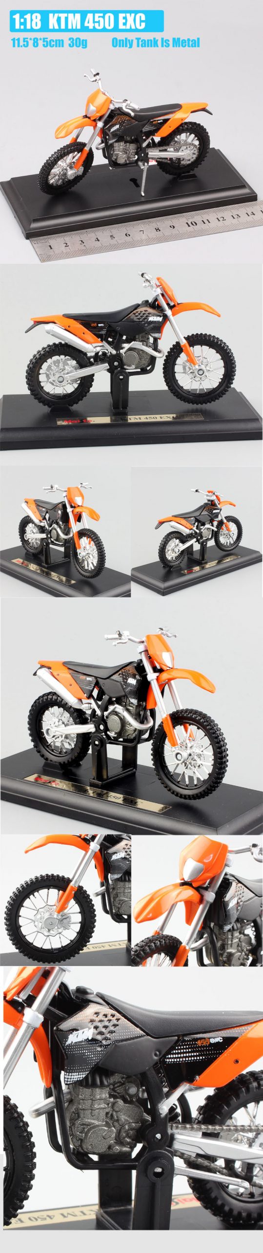 1:18 Scale Maisto Motorcycle 450 EXC Rally SXF SX520 525 640 Duke Motocross Dirt Racing Bike Diecasts Vehicles Enduro Models Toy 1:18 Scale Maisto Motorcycle 450 EXC Rally SXF SX520 525 640 Duke Motocross Dirt Racing Bike Diecasts Vehicles Enduro Models Toy