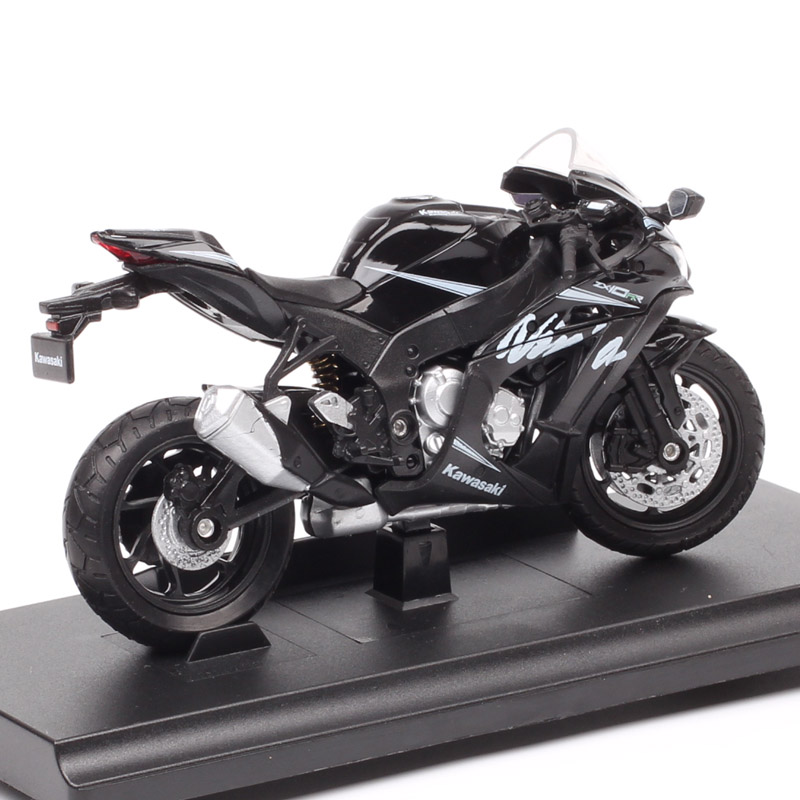 1:18 scale Welly mini Kawasaki 2017 NINJA ZX10-RR racing motorcycle Diecasts & Toy Vehicles model sports bike for kids boy gifts