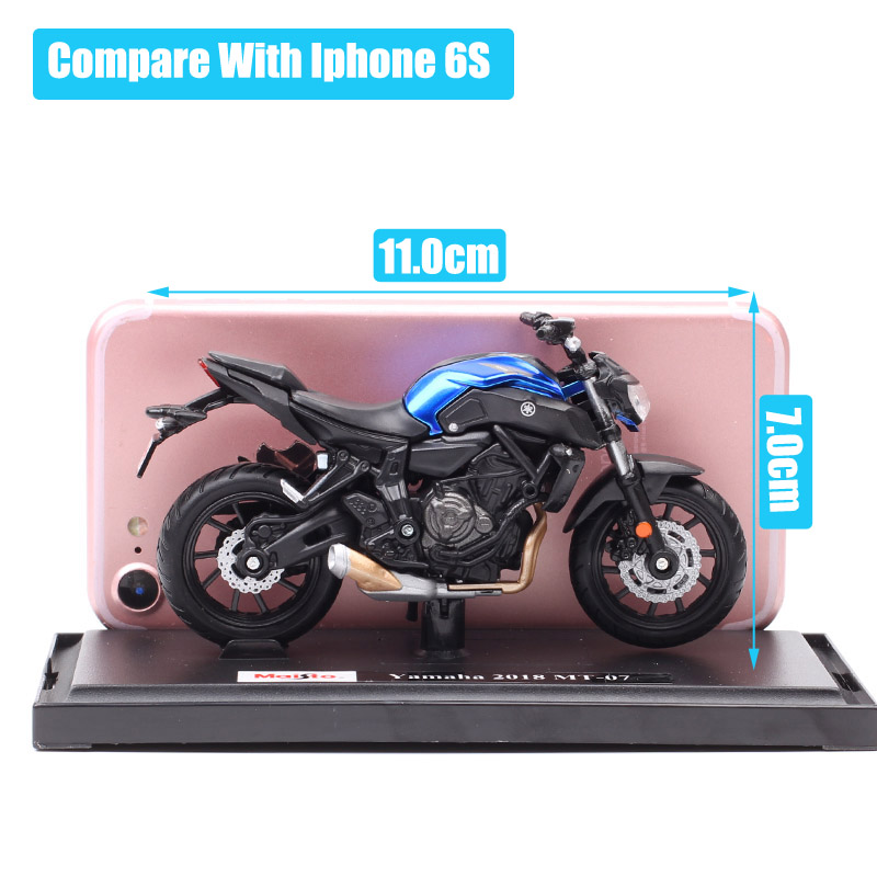 1/18 Scale Maisto 2018 Yamaha MT-07 Model Motorcycle Diecasts & Toy Vehicles YZR-M1 Bike YZF R1 R6 Road Star Racing Of Kids Gift 1/18 Scale Maisto 2018 Yamaha MT-07 Model Motorcycle Diecasts & Toy Vehicles YZR-M1 Bike YZF R1 R6 Road Star Racing Of Kids Gift