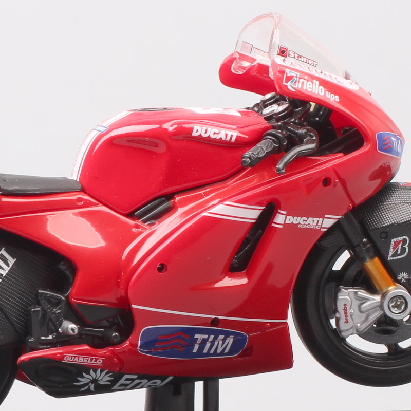 Kids 1/18 scale maisto 2010 Ducati RR GP10 racer No.27 Casey Stoner diecast motorcycle mdoel moto bike model Toy gift for boys