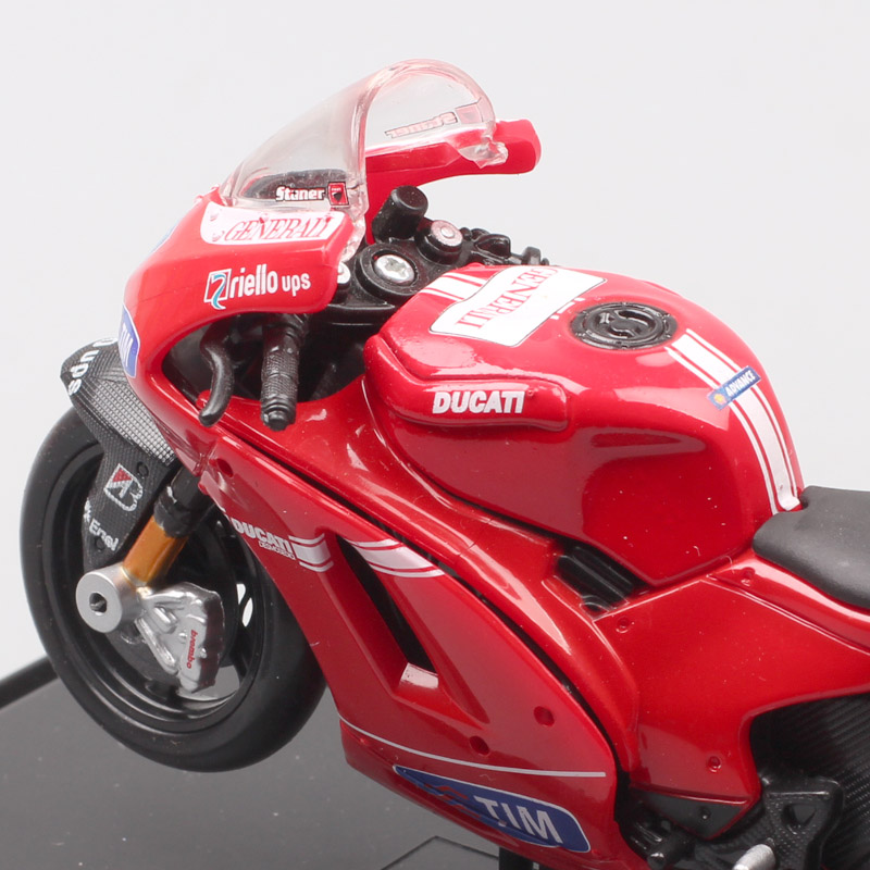Kids 1/18 scale maisto 2010 Ducati RR GP10 racer No.27 Casey Stoner diecast motorcycle mdoel moto bike model Toy gift for boys