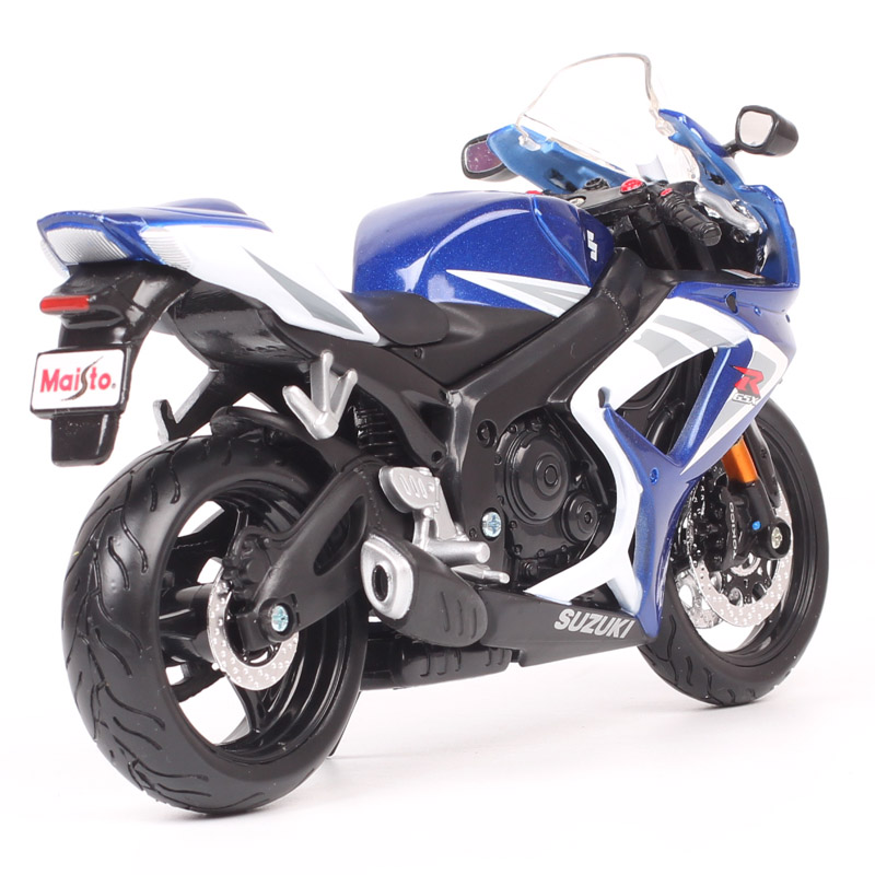 Masito 1:12 Scale Suzuki GSX-R750 Diecast Model Motorcycle Racer Diecasts & Toy Vehicles Sports Moto Bike Gixer Kids Toy Replica