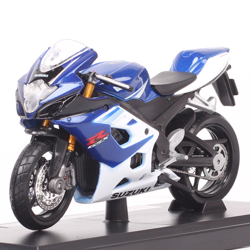 1:18 scale Children metal diecast motorcycle model racing SUZUKI GSX-R 1000 moto sport cars Free Wheels Toys Collection for boys