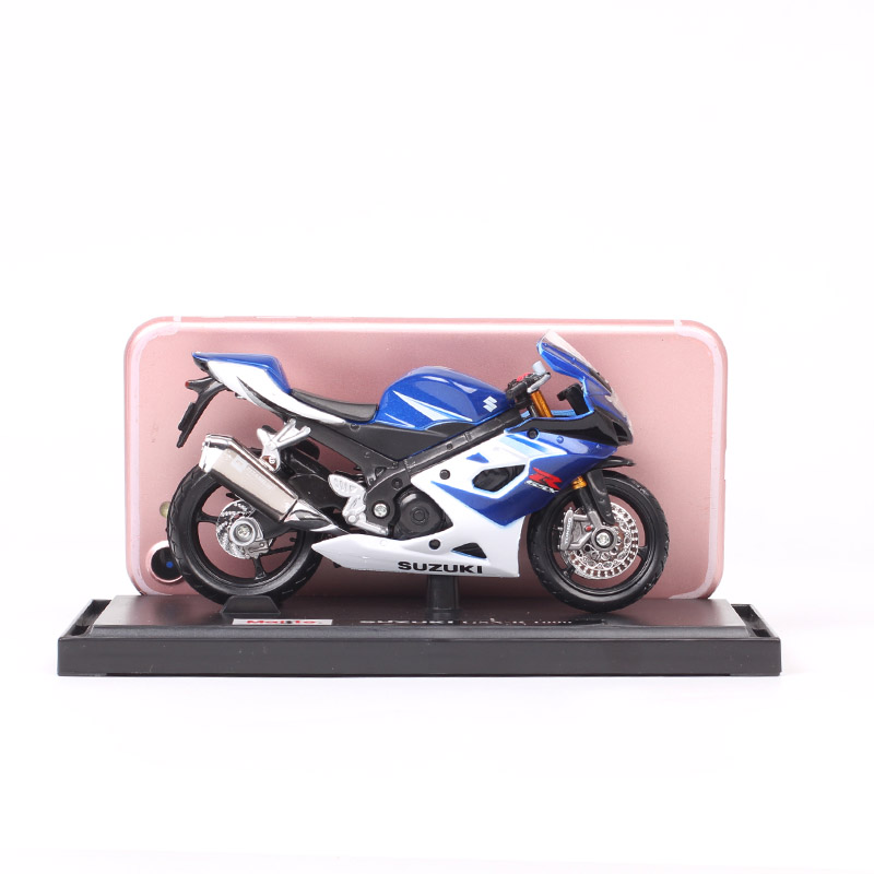 1:18 scale Children metal diecast motorcycle model racing SUZUKI GSX-R 1000 moto sport cars Free Wheels Toys Collection for boys