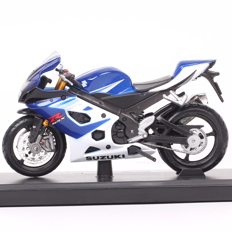 1:18 scale Children metal diecast motorcycle model racing SUZUKI GSX-R 1000 moto sport cars Free Wheels Toys Collection for boys