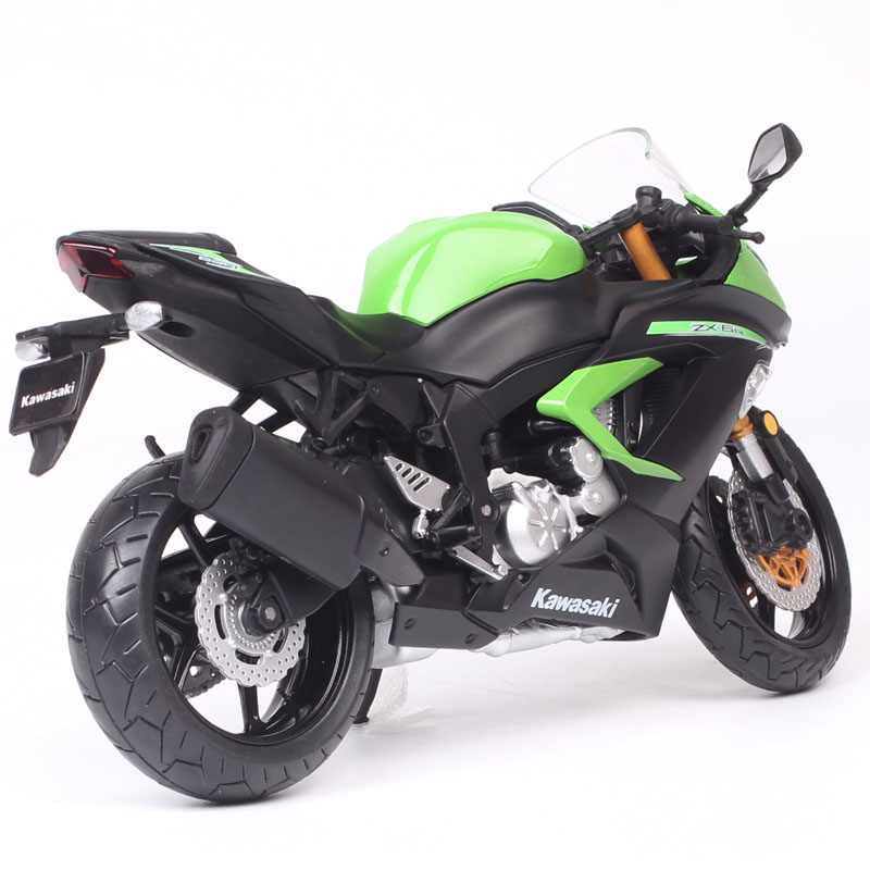 1:12 Scale Kawasaki Ninja 636 ZX 6R Race Bike Motorcycle ZX-6R Diecast Model Vehicles Automaxx Hobby Thumbnails For Collection