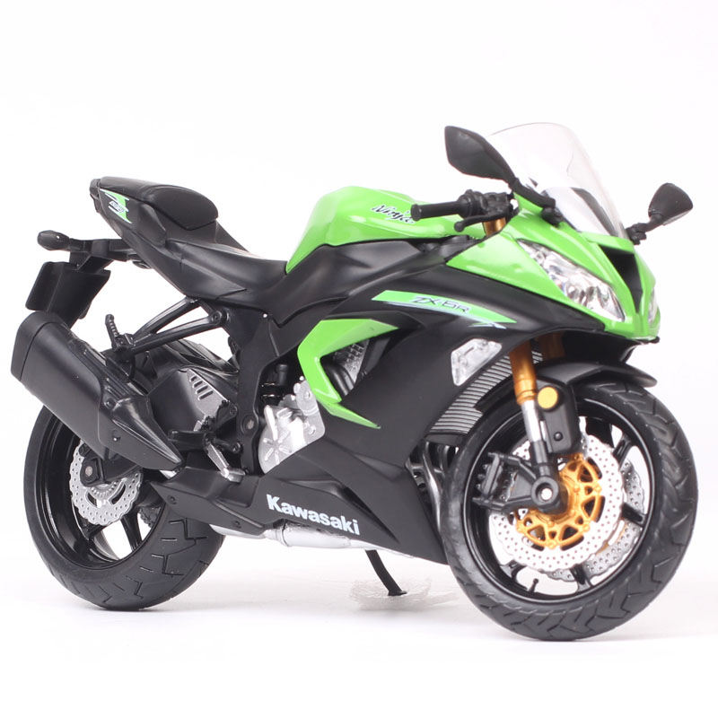 1:12 Scale Kawasaki Ninja 636 ZX 6R Race Bike Motorcycle ZX-6R Diecast Model Vehicles Automaxx Hobby Thumbnails For Collection