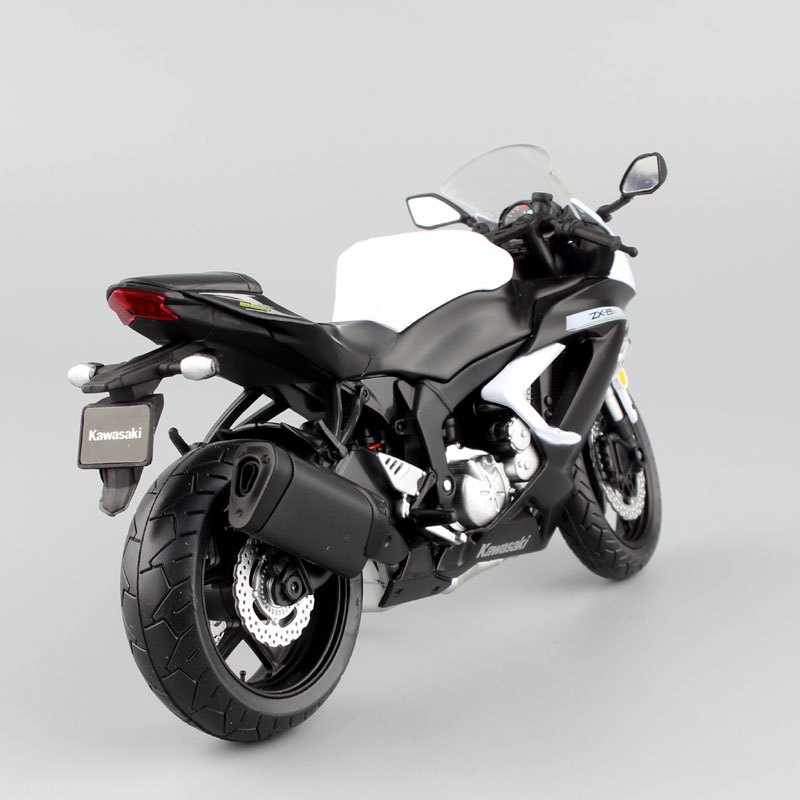 1:12 Scale Kawasaki Ninja 636 ZX 6R Race Bike Motorcycle ZX-6R Diecast Model Vehicles Automaxx Hobby Thumbnails For Collection