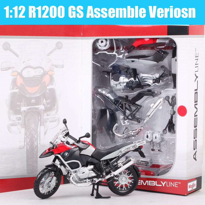 1:12 Scale R1200GS Motorrad Motorcycle Metal Sport Diecasts & Toy Vehicles R 1200 GS Motorbike Miniatures Maisto of kids boys