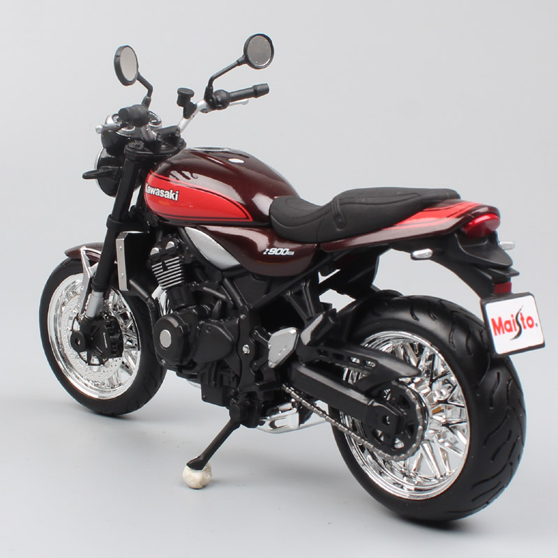 1/12 Scale Brand 2018 Maisto Retro Styling Kawasaki Z900RS Bike Moto Vehicles touring sport Diecast motorcycle toy for children