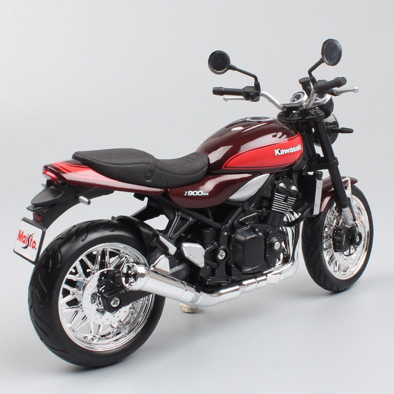 1/12 Scale Brand 2018 Maisto Retro Styling Kawasaki Z900RS Bike Moto Vehicles touring sport Diecast motorcycle toy for children