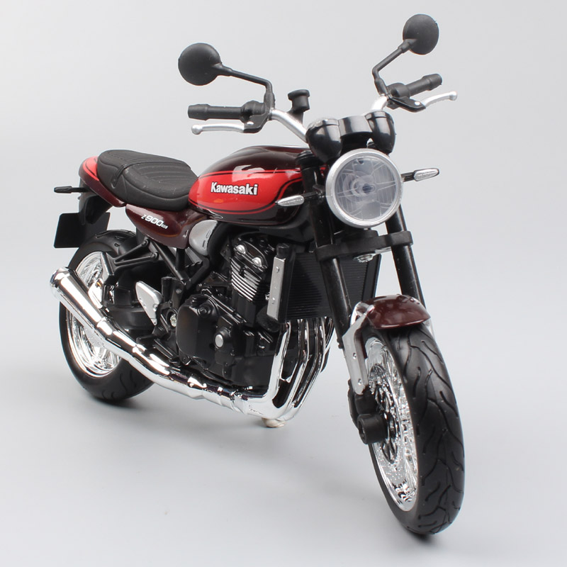 1/12 Scale Brand 2018 Maisto Retro Styling Kawasaki Z900RS Bike Moto Vehicles touring sport Diecast motorcycle toy for children