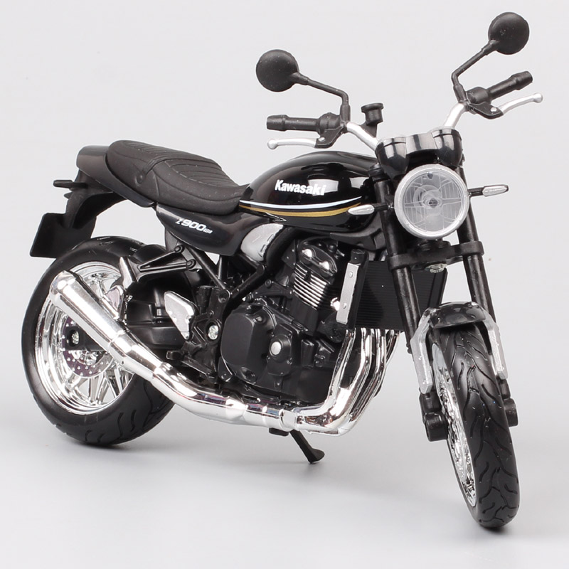 1/12 Scale Brand 2018 Maisto Retro Styling Kawasaki Z900RS Bike Moto Vehicles touring sport Diecast motorcycle toy for children