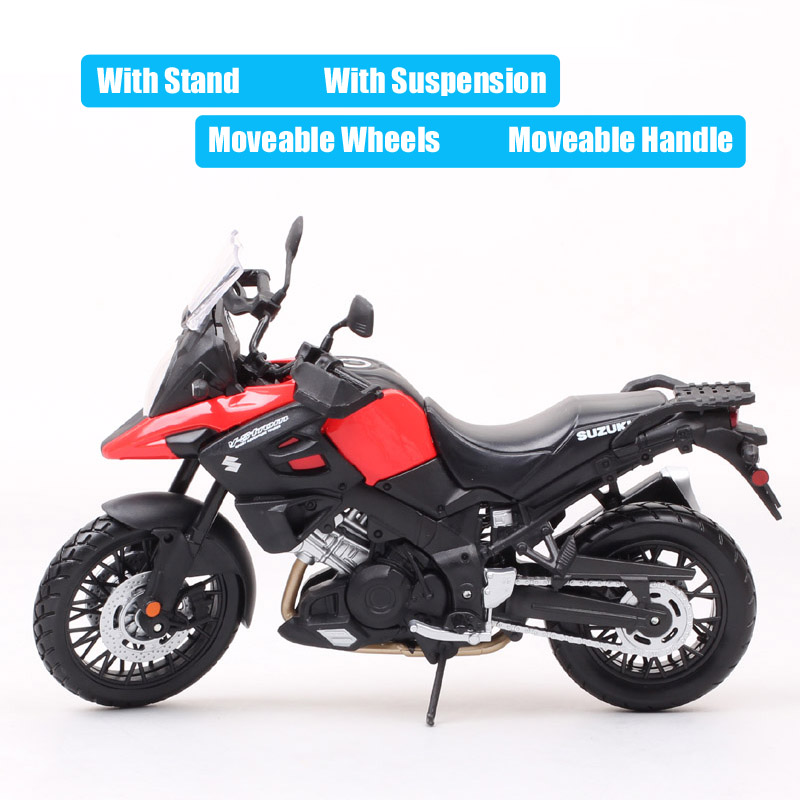 1:12 scale maisto Suzuki V-Storm Adventure Touring model DL1000 bike Diecast Toy Vehicles sports motorcycle toy collection hobby