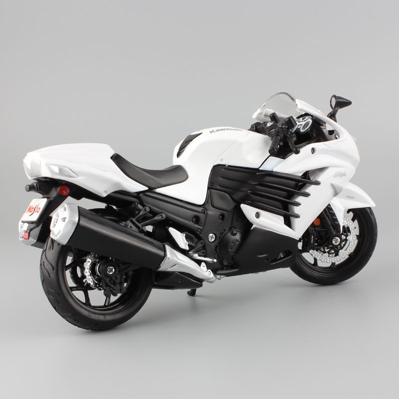 1:12 scale maisto miniatures Kawasaki Ninja ZX-14 14R ZZR1400 metal diecast models sport motorbike bike motorcycle toys for kids