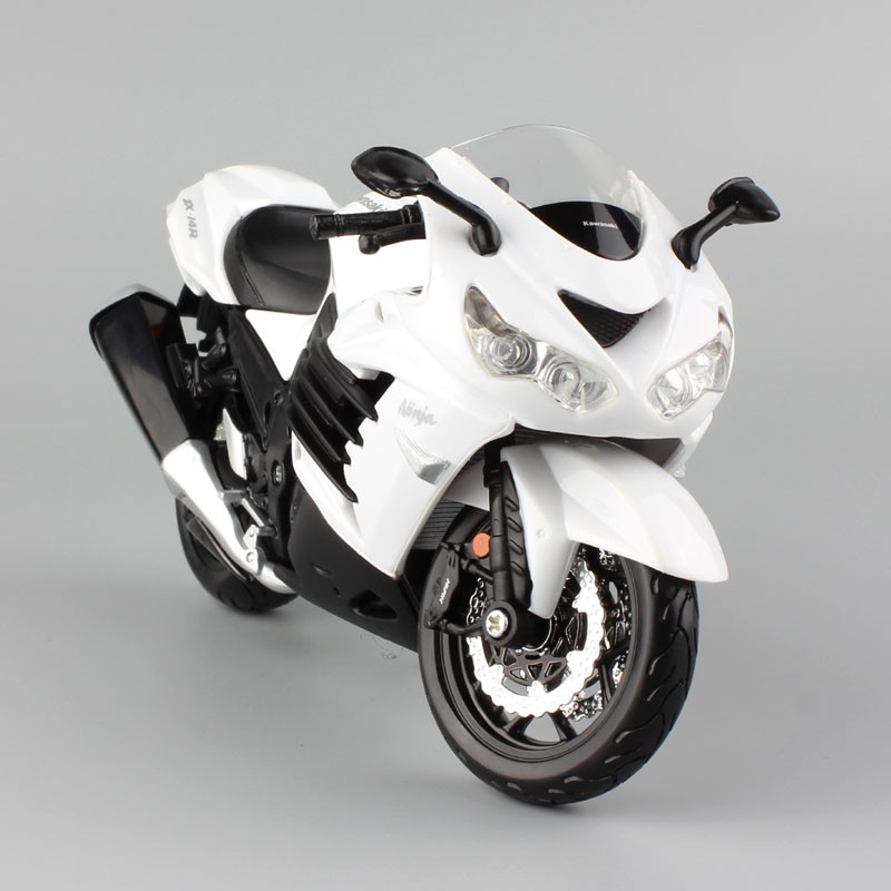 1:12 scale maisto miniatures Kawasaki Ninja ZX-14 14R ZZR1400 metal diecast models sport motorbike bike motorcycle toys for kids