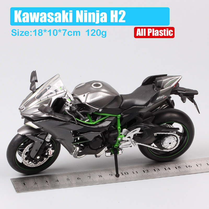 1/12 Automaxx Kawasaki Ninja H2 supersport bike H2R scale motorcycle Diecasts & Toy Vehicles model thumbnails for kid collection 1/12 Automaxx Kawasaki Ninja H2 supersport bike H2R scale motorcycle Diecasts & Toy Vehicles model thumbnails for kid collection
