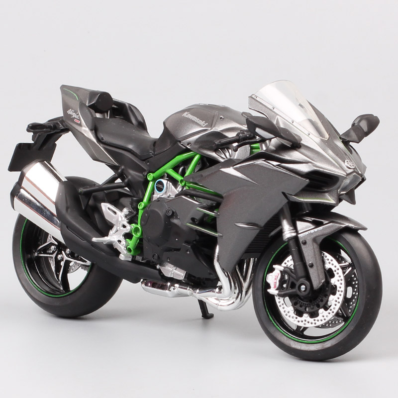 1/12 Automaxx Kawasaki Ninja H2 supersport bike H2R scale motorcycle Diecasts & Toy Vehicles model thumbnails for kid collection 1/12 Automaxx Kawasaki Ninja H2 supersport bike H2R scale motorcycle Diecasts & Toy Vehicles model thumbnails for kid collection