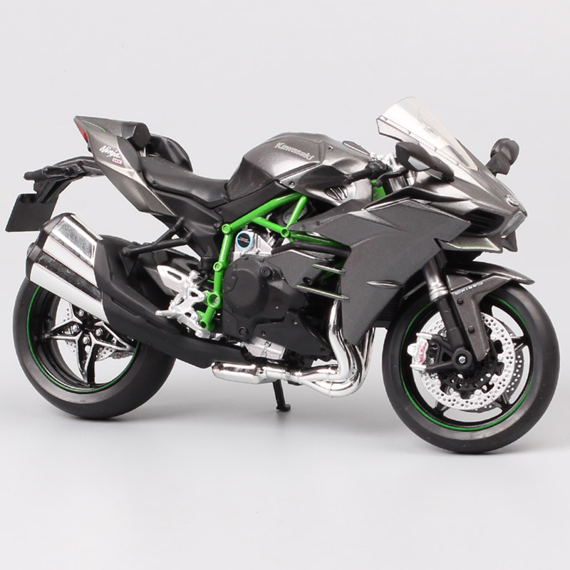 1/12 Automaxx Kawasaki Ninja H2 supersport bike H2R scale motorcycle Diecasts & Toy Vehicles model thumbnails for kid collection 1/12 Automaxx Kawasaki Ninja H2 supersport bike H2R scale motorcycle Diecasts & Toy Vehicles model thumbnails for kid collection