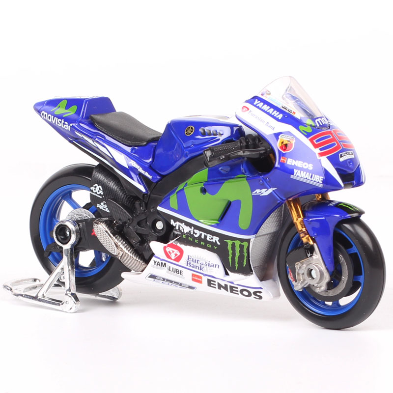 1/18 Scale 2016 Team Movistar Yamaha YZR-M1 #99 Jorge Lorenzo Moto Race Motorcycle Diecasts & Toy Vehicles GP Bike Models Maisto 1/18 Scale 2016 Team Movistar Yamaha YZR-M1 #99 Jorge Lorenzo Moto Race Motorcycle Diecasts & Toy Vehicles GP Bike Models Maisto