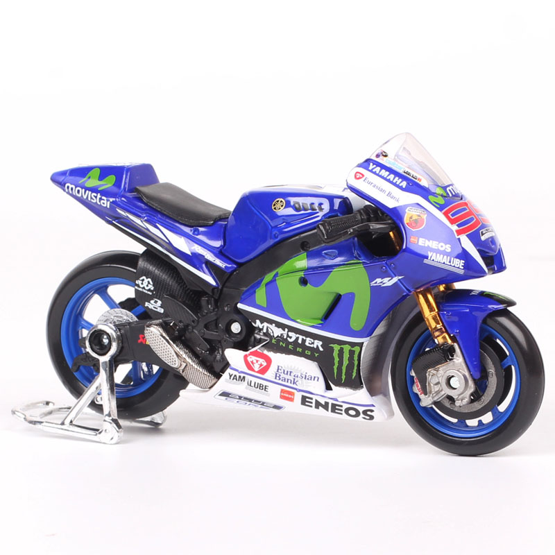 1/18 Scale 2016 Team Movistar Yamaha YZR-M1 #99 Jorge Lorenzo Moto Race Motorcycle Diecasts & Toy Vehicles GP Bike Models Maisto 1/18 Scale 2016 Team Movistar Yamaha YZR-M1 #99 Jorge Lorenzo Moto Race Motorcycle Diecasts & Toy Vehicles GP Bike Models Maisto