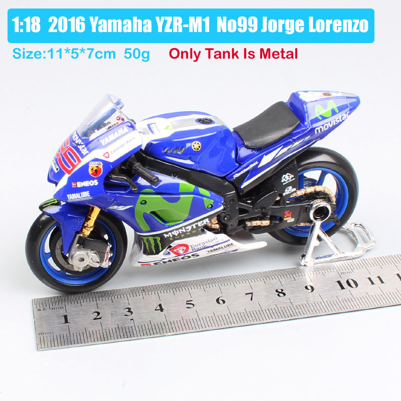 1/18 Scale 2016 Team Movistar Yamaha YZR-M1 #99 Jorge Lorenzo Moto Race Motorcycle Diecasts & Toy Vehicles GP Bike Models Maisto 1/18 Scale 2016 Team Movistar Yamaha YZR-M1 #99 Jorge Lorenzo Moto Race Motorcycle Diecasts & Toy Vehicles GP Bike Models Maisto