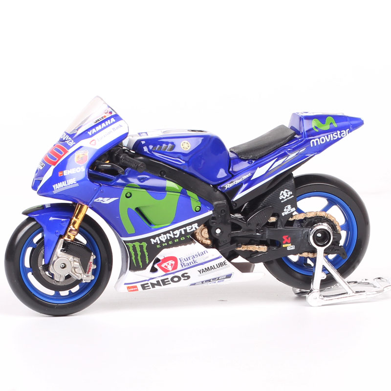 1/18 Scale 2016 Team Movistar Yamaha YZR-M1 #99 Jorge Lorenzo Moto Race Motorcycle Diecasts & Toy Vehicles GP Bike Models Maisto 1/18 Scale 2016 Team Movistar Yamaha YZR-M1 #99 Jorge Lorenzo Moto Race Motorcycle Diecasts & Toy Vehicles GP Bike Models Maisto