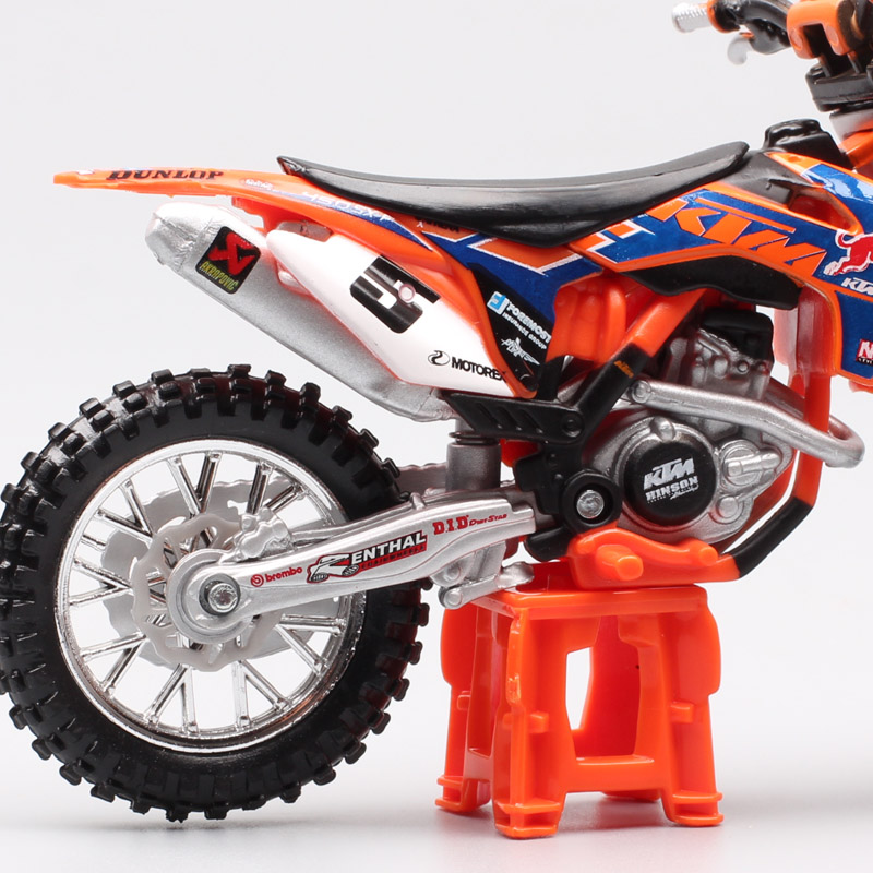 1:18 Scale Bburago 450 SX-F SXF 2014 No.5 Ryan Dungey GP Racing Motocross Enduro Motorcycle Diecast Model Off Road Dirt Bike Toy