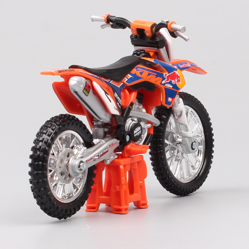 1:18 Scale Bburago 450 SX-F SXF 2014 No.5 Ryan Dungey GP Racing Motocross Enduro Motorcycle Diecast Model Off Road Dirt Bike Toy