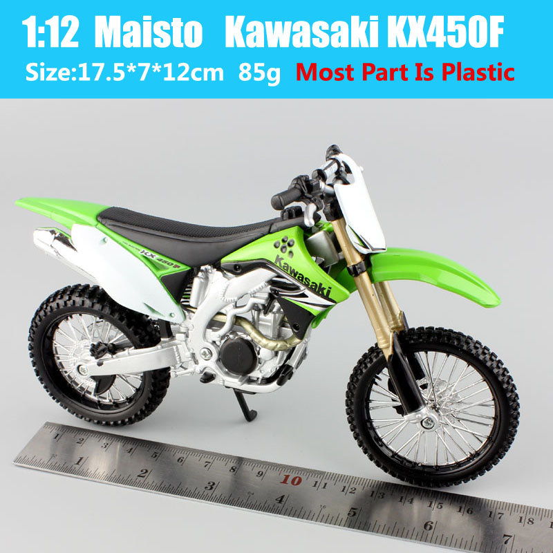 1/12 Maisto KAWASAKI KX450F Dirt Motocross Enduro Bike Scale Motorcycle Toys Diecast Model Racing Miniature AMA Supercross GP 1/12 Maisto KAWASAKI KX450F Dirt Motocross Enduro Bike Scale Motorcycle Toys Diecast Model Racing Miniature AMA Supercross GP