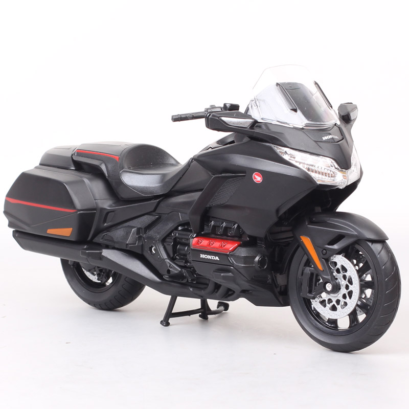 Classic 1/12 Scale Big Welly Honda Gold Wing Touring Motorcycle Toy Vehicles Model Sports Cruiser Bike Souvenir For Collectors