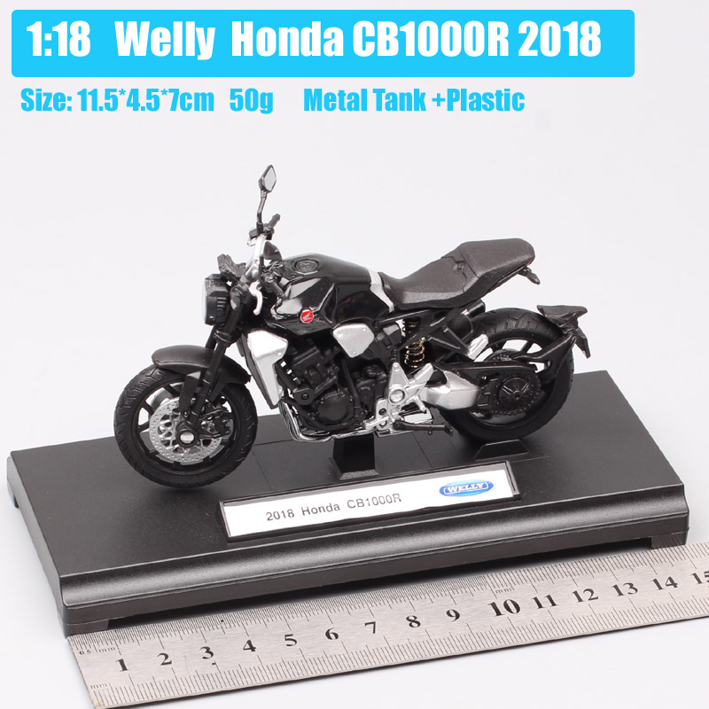 children's 1:18 scale Welly 2018 Honda CB1000R bike motorcycle race moto Diecasts & Toy Vehicles model miniature for collection children's 1:18 scale Welly 2018 Honda CB1000R bike motorcycle race moto Diecasts & Toy Vehicles model miniature for collection