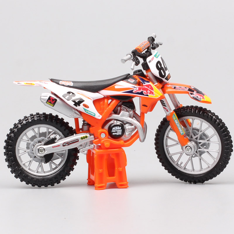Kids 1/18 Scale 2018 Bburago 450 SX-F SXF Factory Racing No#84 Jeffrey Herlings MXGP Motocross Bike Diecast Motorcycle Toy Model Kids 1/18 Scale 2018 Bburago 450 SX-F SXF Factory Racing No#84 Jeffrey Herlings MXGP Motocross Bike Diecast Motorcycle Toy Model
