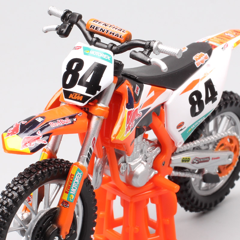 Kids 1/18 Scale 2018 Bburago 450 SX-F SXF Factory Racing No#84 Jeffrey Herlings MXGP Motocross Bike Diecast Motorcycle Toy Model Kids 1/18 Scale 2018 Bburago 450 SX-F SXF Factory Racing No#84 Jeffrey Herlings MXGP Motocross Bike Diecast Motorcycle Toy Model