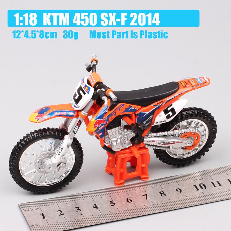 Kids 1/18 Scale 2018 Bburago 450 SX-F SXF Factory Racing No#84 Jeffrey Herlings MXGP Motocross Bike Diecast Motorcycle Toy Model Kids 1/18 Scale 2018 Bburago 450 SX-F SXF Factory Racing No#84 Jeffrey Herlings MXGP Motocross Bike Diecast Motorcycle Toy Model