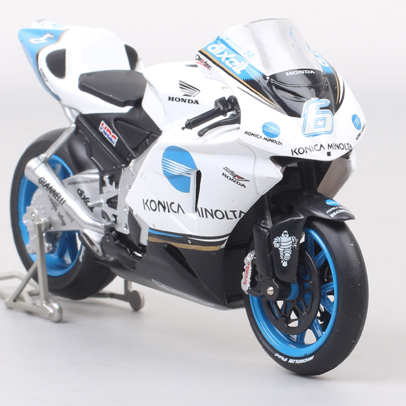 Guiloy 1/18 Scale Mini Honda Repsol RC211V #6 Makota Tamada Rider 2006 GP Racing Motorcycle Diecasts & Toy Vehicles Bike Model Guiloy 1/18 Scale Mini Honda Repsol RC211V #6 Makota Tamada Rider 2006 GP Racing Motorcycle Diecasts & Toy Vehicles Bike Model