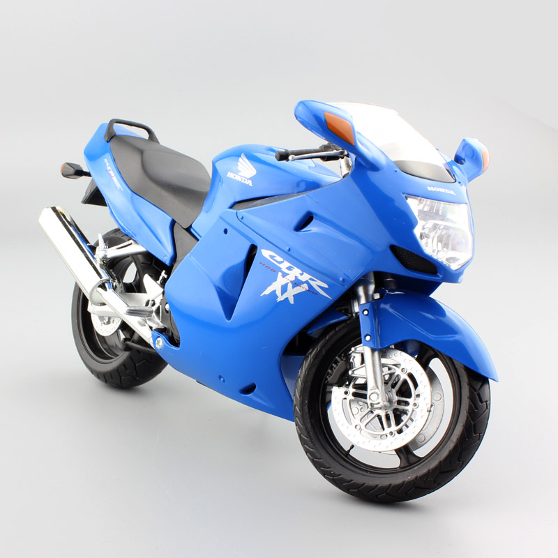 1:12 scale automaxx kids Motorcycle Honda CBR 1100XX CBR1100XX Sport Super Blackbird Diecast motor bike models race toy Vehicles