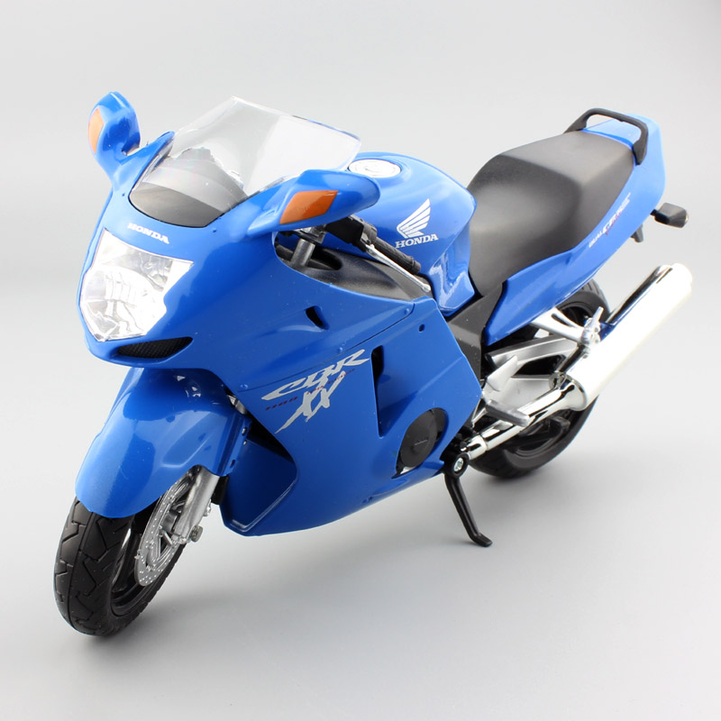 1:12 scale automaxx kids Motorcycle Honda CBR 1100XX CBR1100XX Sport Super Blackbird Diecast motor bike models race toy Vehicles