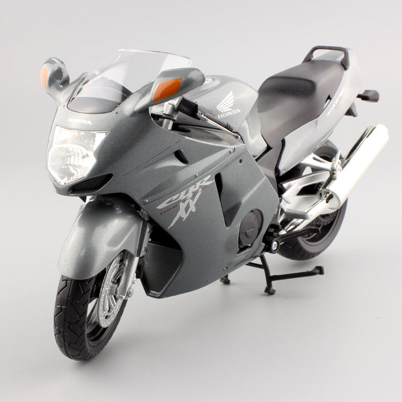 1:12 scale automaxx kids Motorcycle Honda CBR 1100XX CBR1100XX Sport Super Blackbird Diecast motor bike models race toy Vehicles
